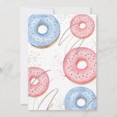 Donut Geslacht onthullen, we donut weten het, roze Kaart (Achterkant)