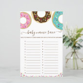 Donut, gesponnen met liefdesnaam Baby, Race Game (Staand voorkant)