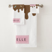 Donut glazuur, ijsvorming, berijpen, strooisel, Jo Bad Handdoek (Insitu)