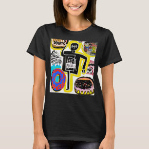 Donut Graffiti Pop Costume Kinder Mannen 2 T-shirt