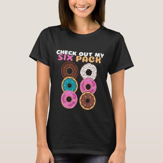 Donut Grappig T-shirt (Voorkant)