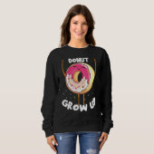 Donut Groei Donut op Trui (Voorkant volledig)