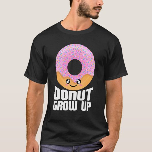 Donut Groei Doughnut & Food T-shirt (Voorkant)