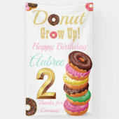 Donut Groeit Banner op (Verticaal)