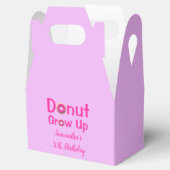 Donut Groeit Birthday Bedankdoosjes (Geopend)