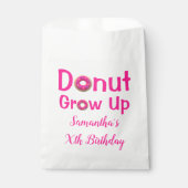 Donut Groeit Birthday Bedankzakje (Voorkant)