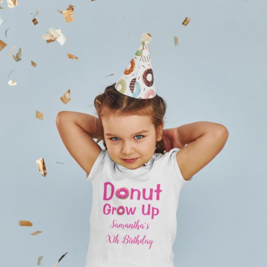 Donut Groeit Birthday T-shirt