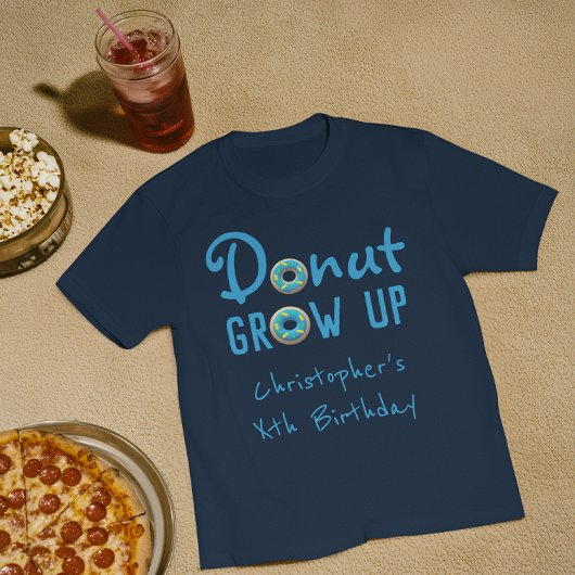 Donut Groeit Birthday T-shirt