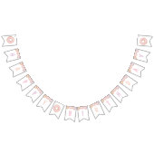 Donut Groeit Happy Birthday Party Bunting Banner (Alle)