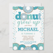 Donut groeit omhoog kaart (Voorkant)