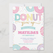 Donut groeit op de eerste dag van de geboorte, mei kaart (Voorkant)