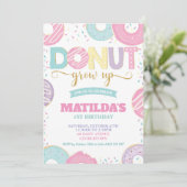 Donut groeit op de eerste dag van de geboorte, mei kaart (Staand voorkant)