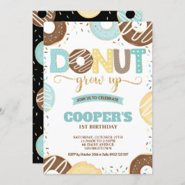 Donut groeit op de eerste verjaardag van de Doughn Kaart