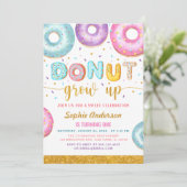 Donut groeit op uitnodiging van één dag (Staand voorkant)