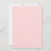 Donut Groeit roze Doughnut Girl Birthday Kaart (Achterkant)