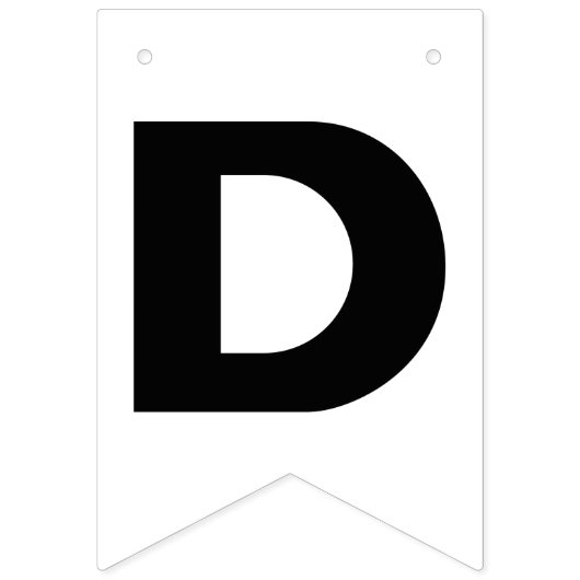 DONUT GROEP Birthday Party Vlaggetjes (Tweede vlag)