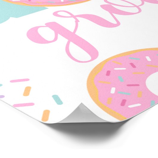 Donut Grow Up Poster (Hoek)