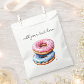 Donut gunstzakken bedankzakje (Geknipt)