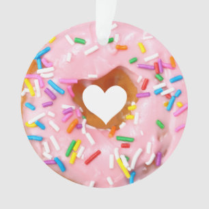 Donut Heart Ornament