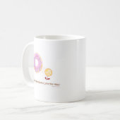 Donut Hole Liefde Koffiemok (Voorkant links)