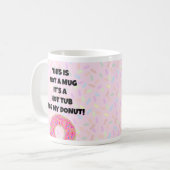 Donut Hot Tub Coffee Mok (Voorkant links)