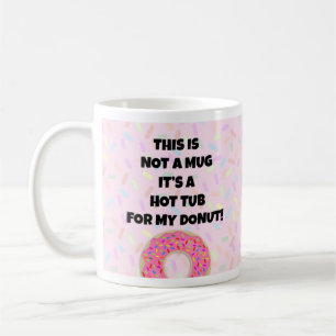Donut Hot Tub Coffee Mok