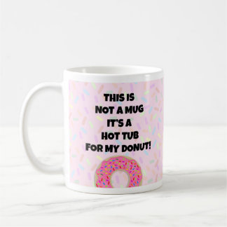 Donut Hot Tub Coffee Mok