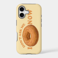 Donut Humor aangepaste iPhone hoes