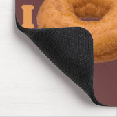 Donut Humor aangepaste mousepad Muismat (Hoek)