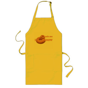 Donut Humor apron - kies stijl, kleur Lang Schort