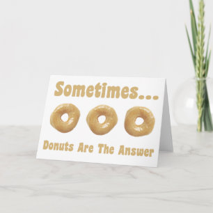 Donut Humor Kaart