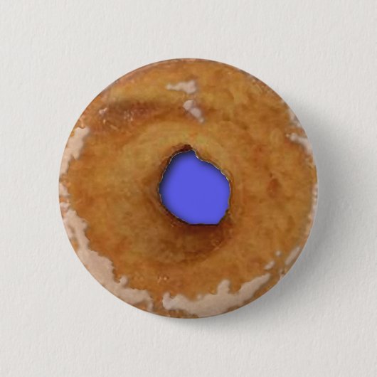 DONUT HUMOR RONDE BUTTON 5,7 CM (Voorkant)