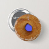 DONUT HUMOR RONDE BUTTON 5,7 CM (Voorkant /achterkant)