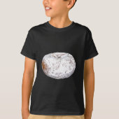 Donut in poedervorm t-shirt (Voorkant)