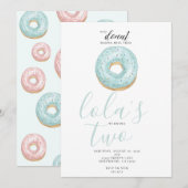 DONUT INVITE KAART (Voorkant / Achterkant)