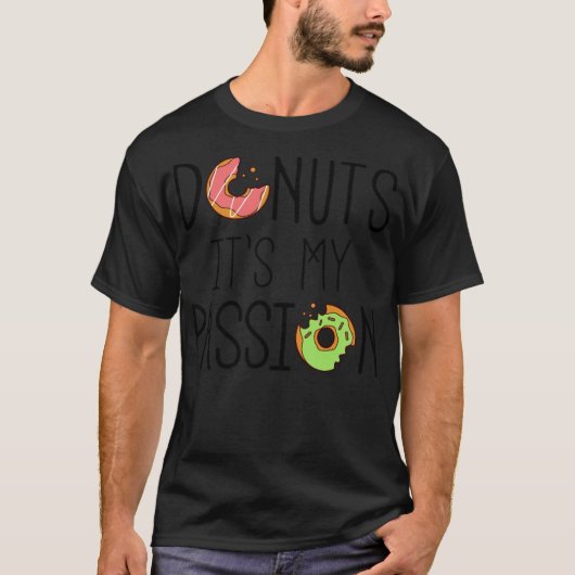 DONUT IS HET MIJN bagel gift T-shirt (Voorkant)
