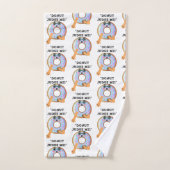 DONUT JUDGE ME BAD HANDDOEK (Handdoek)