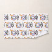 DONUT JUDGE ME BAD HANDDOEK (Handdoek)