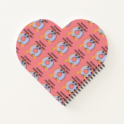 DONUT JUDGE ME NOTITIEBOEK (Achterkant)