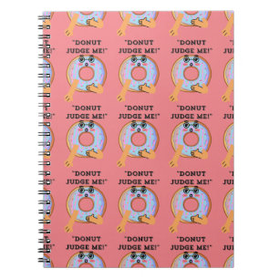 DONUT JUDGE ME NOTITIEBOEK