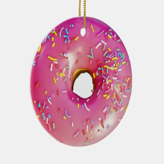 Donut Keramisch Ornament (Rechts)