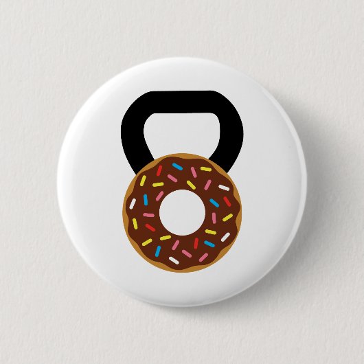 Donut Kettlebell Ronde Button 5,7 Cm (Voorkant)