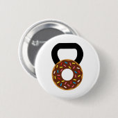 Donut Kettlebell Ronde Button 5,7 Cm (Voorkant /achterkant)