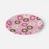 Donut Kids Birthday Party Papieren Bordje (Gekanteld)