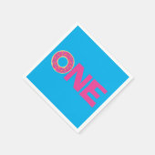 Donut Kids Birthday Party Servet (Hoek)