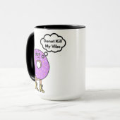 Donut Kill My Vibe Pun Mok (Voorkant links)