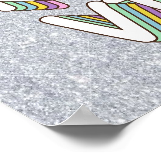 Donut Kill My Vibe | Unicorn Poster (Hoek)