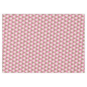 Donut Kind Birthday Cute Pink Tafelkleed (Voorkant (Horizontaal))