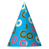 Donut Kind Birthday Party Cute Feesthoedjes (Achterkant)