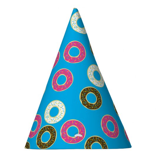 Donut Kind Birthday Party Cute Feesthoedjes (Rechts)